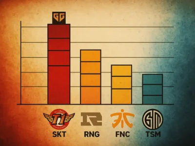 Рейтинг LoL-команд по регионам: LCK, LPL, LEC и LCS в сравнении