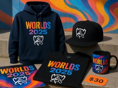 Официальный мерч Worlds 2025: где купить и сколько стоит