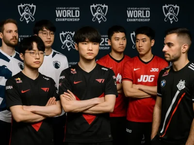 Составы топ-команд Worlds 2025: кто играет за T1, G2, JDG и другие